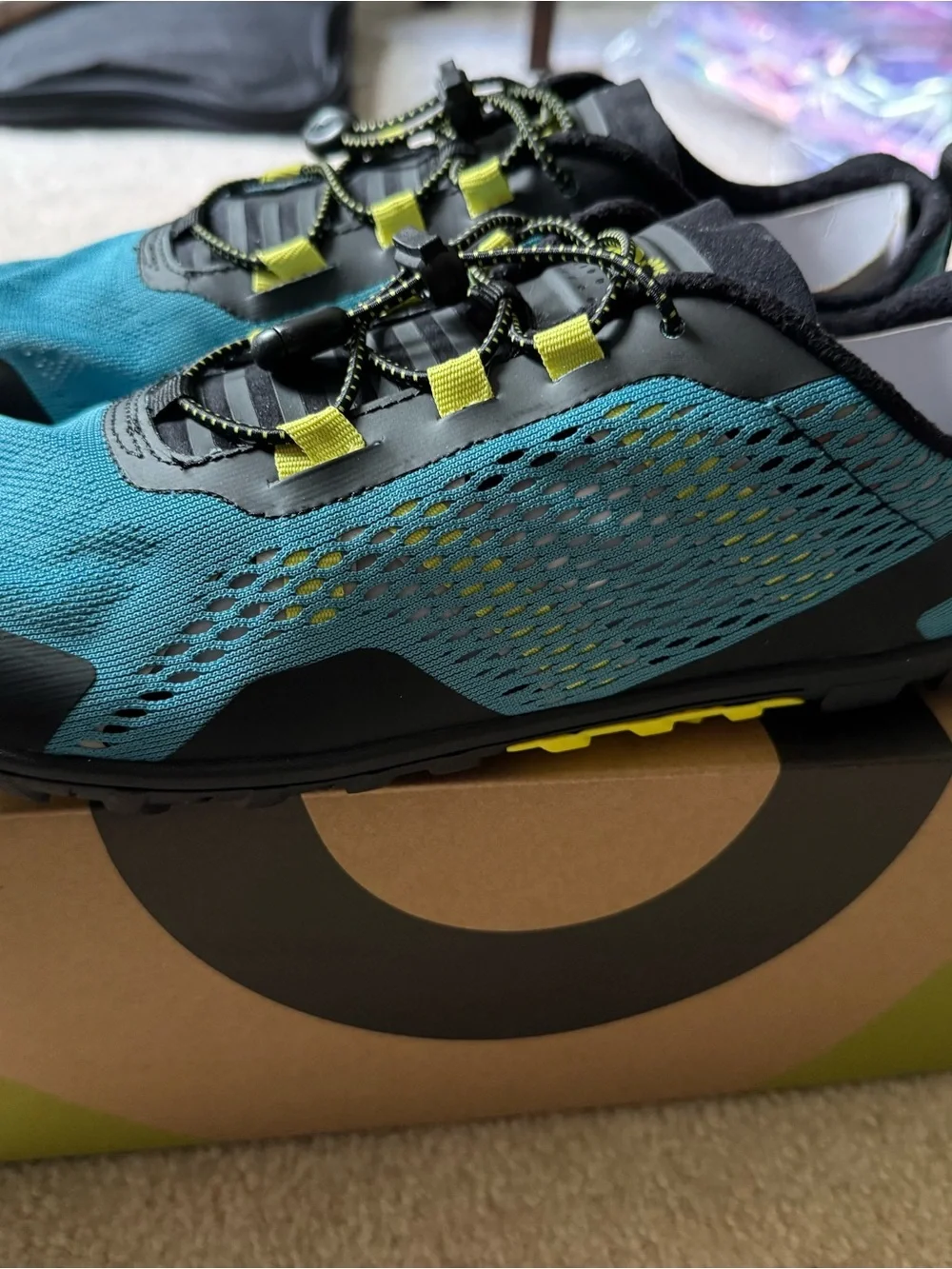 Xero Men’s Aqua X Sport Barefoot Water and Trail Running Shoes in Surf Size 10